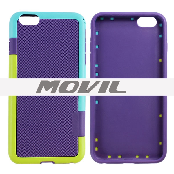 NP-1851 PC TPU funda para iPhone  6-10